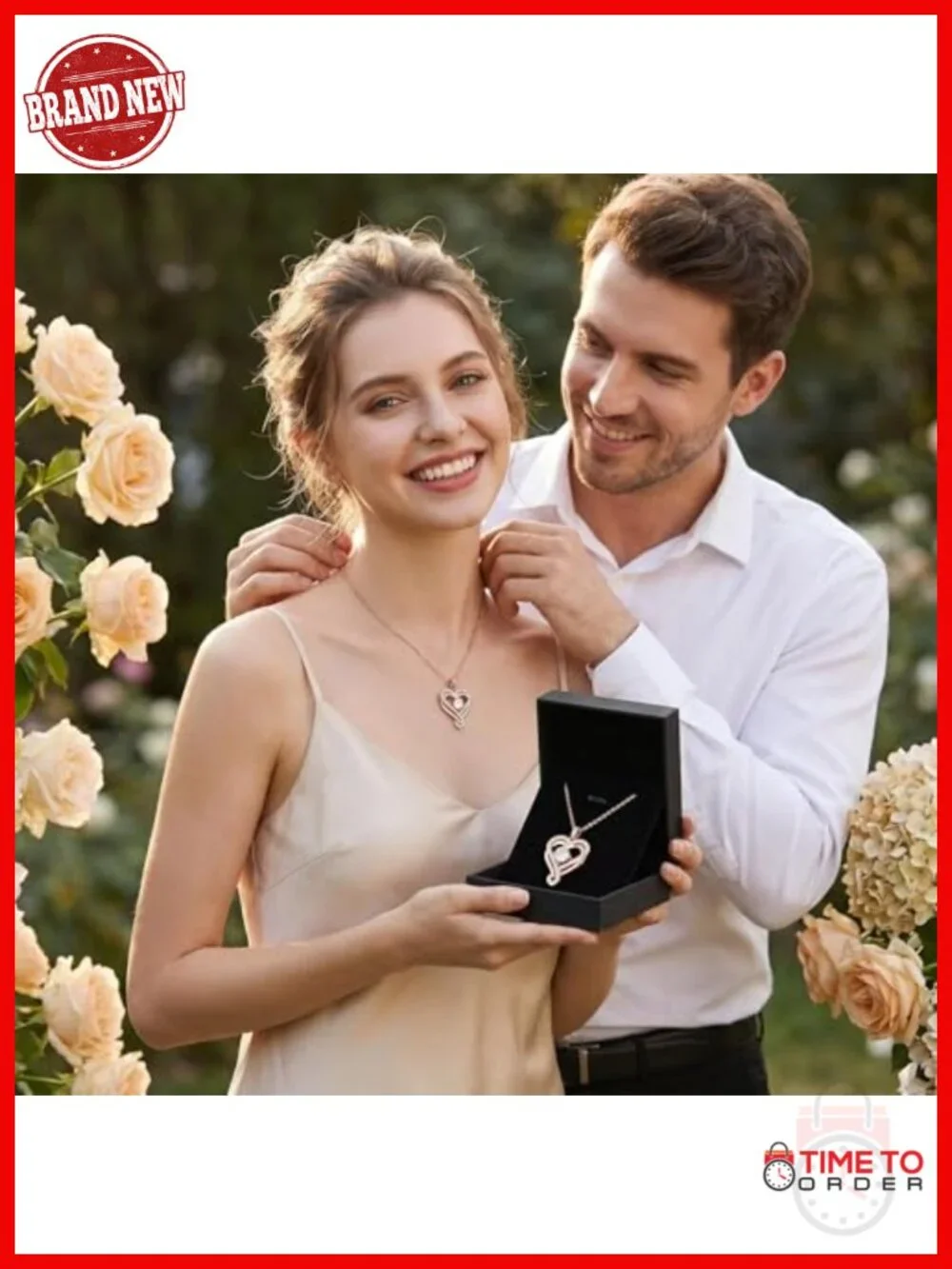 S925 Sterling Silver Infinity Heart Pendant Necklace